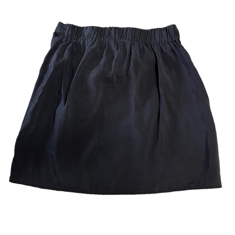 Vero Moda Black Mini Skirt XS Y2K Side Button Fitted Club Going Out - Picture 3 of 4
